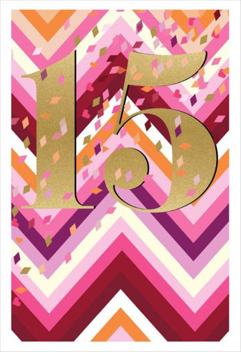 Picture of 15TH BIRTHDAY CARD